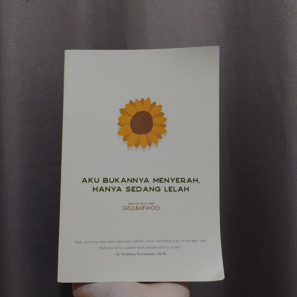 Review Buku: Aku Bukannya Menyerah Hanya Sedang&nbsp;Lelah